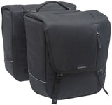 Nova Double - Double pannier, water-repellent, black