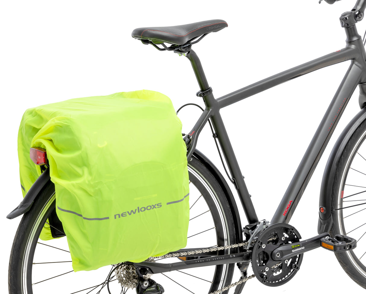 Neue Looxs Sport Double Bicycle Bag schwarz grau