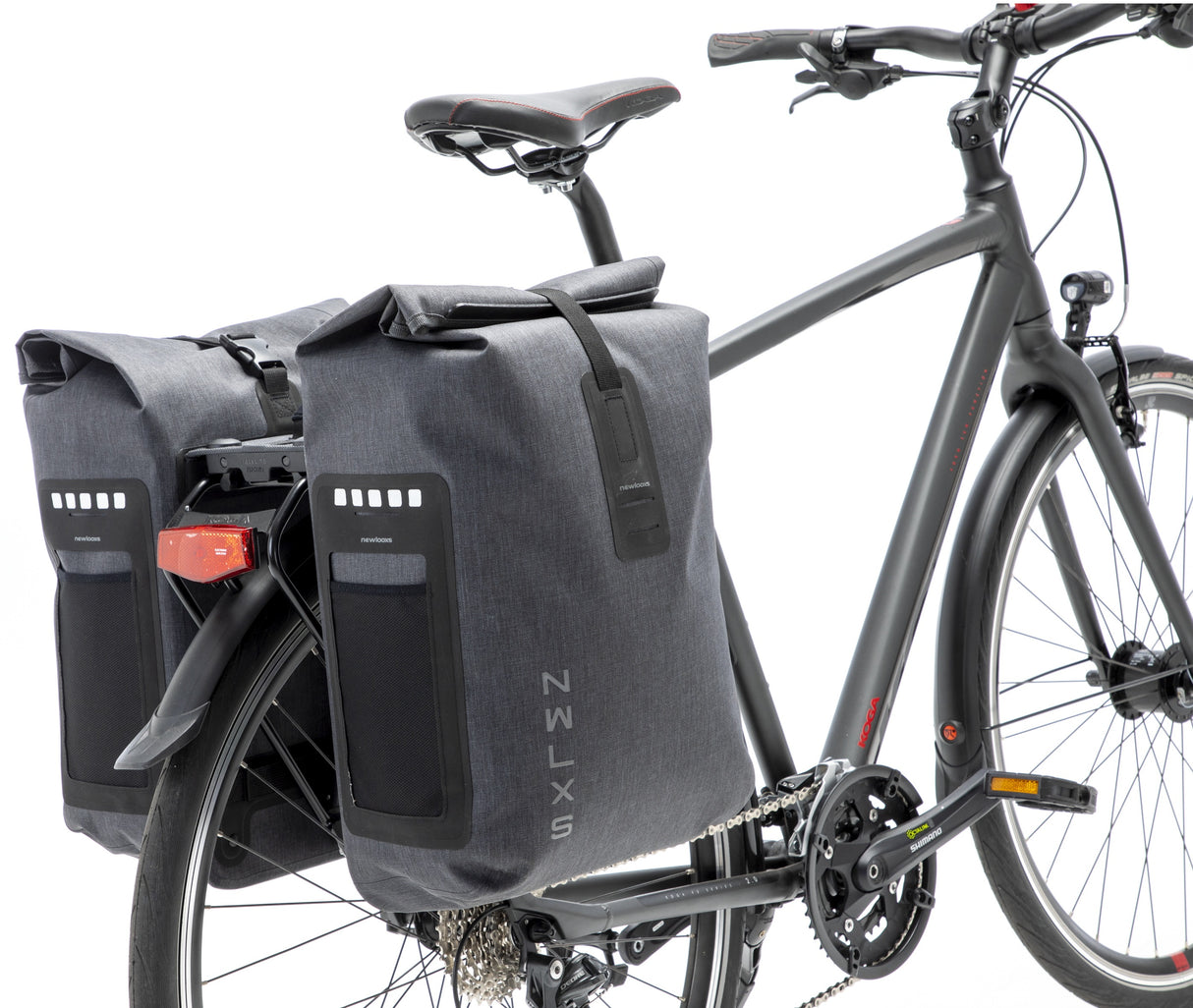 New Looxs Bicycle bag Double VARO Waterproof Gray