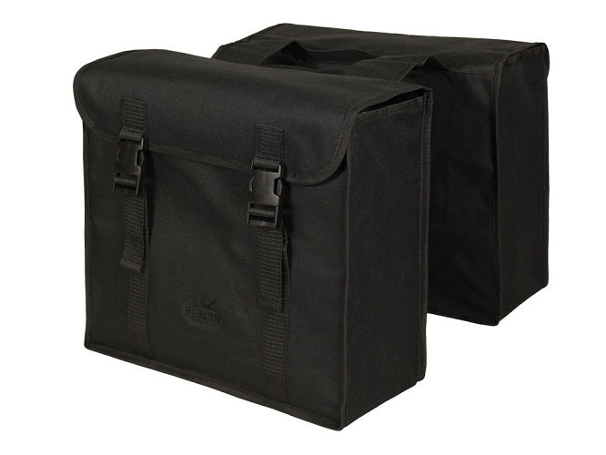 Bolsa de Groenlandia doble negro negro. Dimensiones 37X34X14CM.TOTAAL CONTENIDO 40L