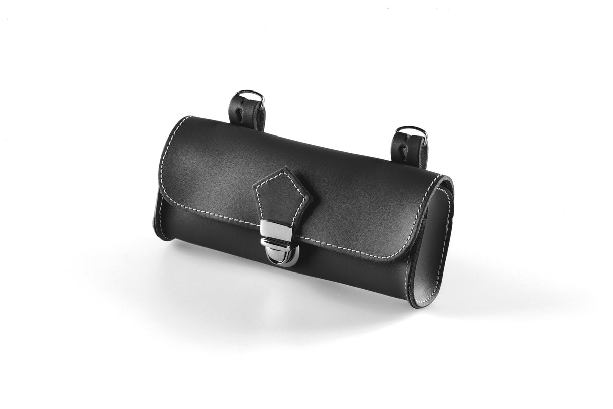 Monte Grappa Saddle Bag Montegrappa Travel in pelle nera