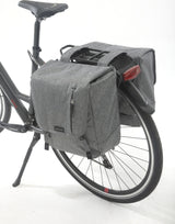 New Looxs Nova Nova Double - Bolsa de bicicleta doble, gris