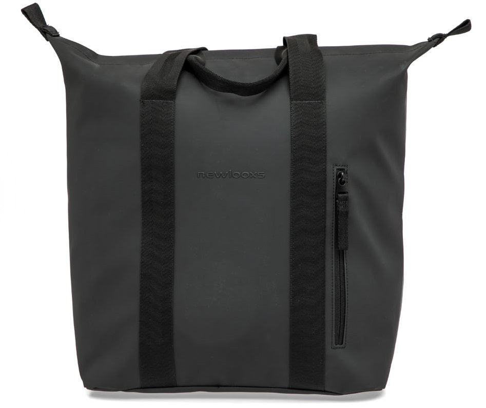 NOWA LOOXS Black Shopping Bag 24l - poliester - czarny - haczyki