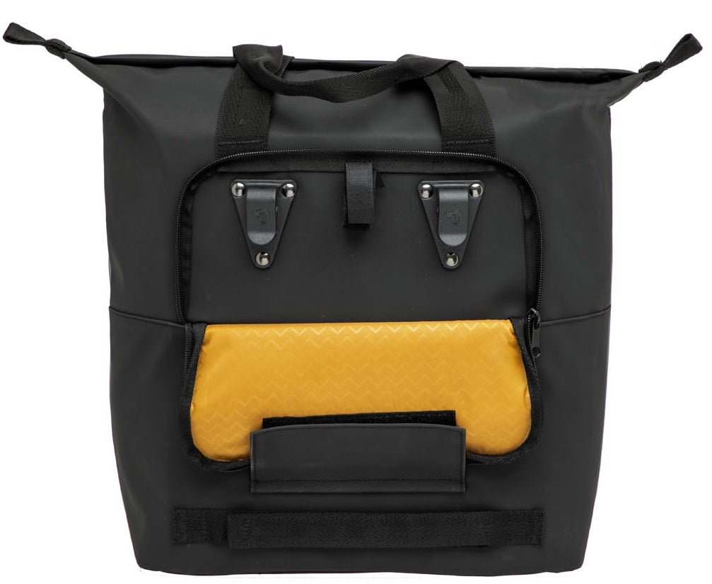 Nuova borsa per la spesa nera Looxs 24L - Polyester - Black - Ganci