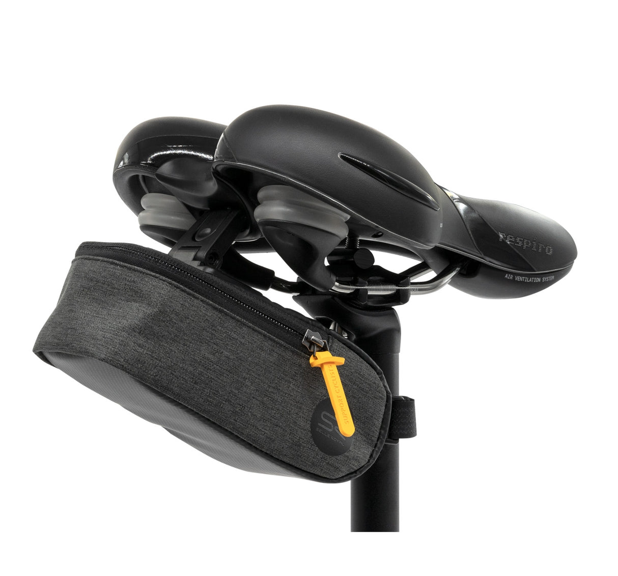 Selle Royal Selle Saddle Bag Unisex, poliéster, 0.6l, negro