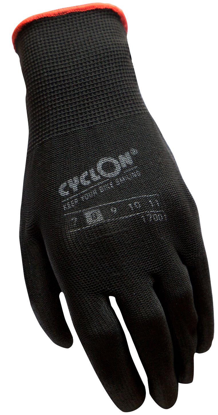 Guantes de montaje Cyclon M8 Rojo (20 pares)