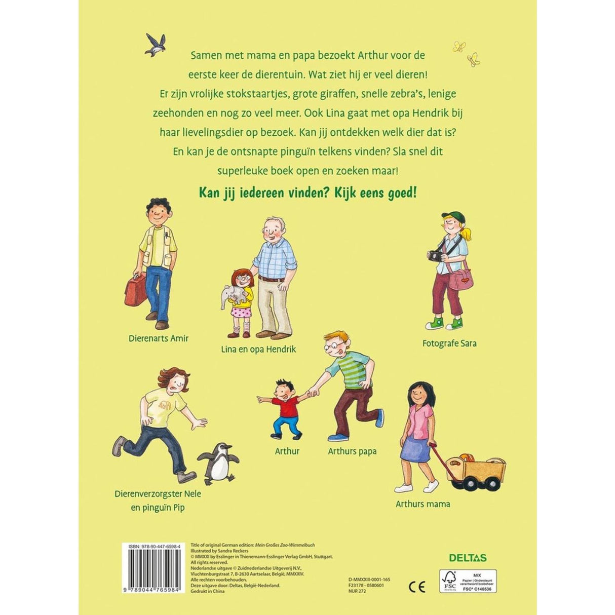 Deltas, das große Zoo-Suchbuch