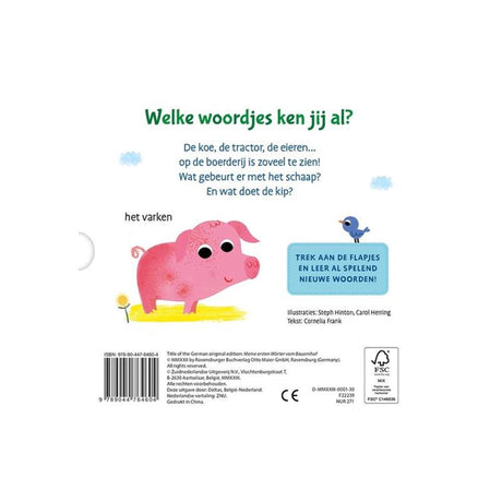 Leabhar cláir Deltas mo chéad fhocail - ar an bhfeirm (1-3 bliana)