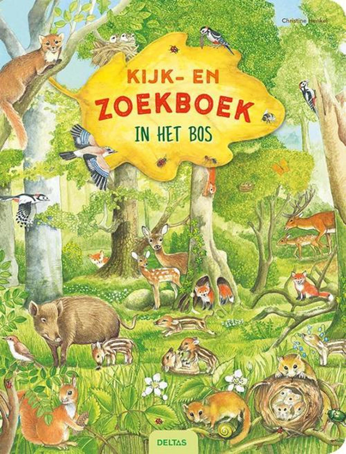 Delta's look and search book - in the forest