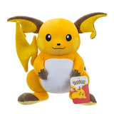 Jazwares pokémon cuddly toy plush raichu, 30cm