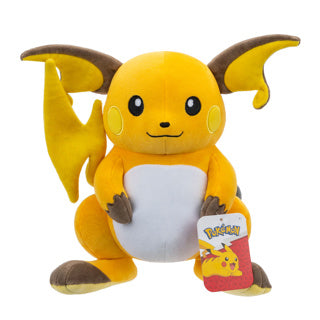 Jazwares pokémon peluche raichu, 30cm