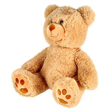 Pluchiez plush teddy bear beige 35 cm