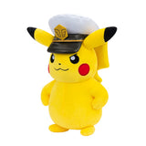 Jazwares pokémon cuddly toy plush captain pikachu, 20cm