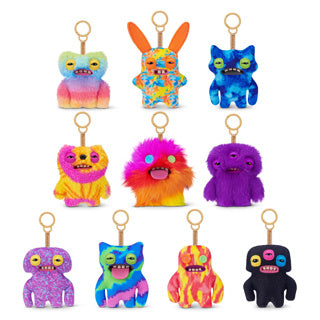 Fuggler sleutelhanger pluche 13 cm s2 assorti | 12 stuks