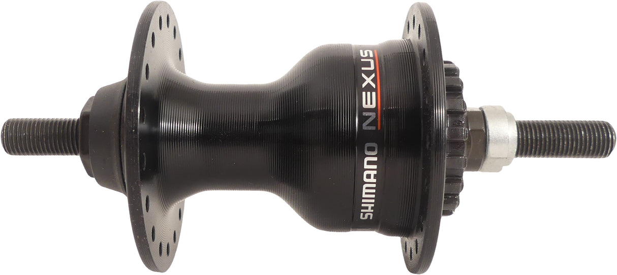 Przedsekcja Shimano Nexus Hb -im 40 dla wałek - 36 otworów - 100 mm - Czarny