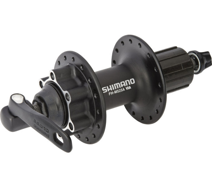 Shimano dopo Hub 8 9 10 velocità FH-M525 32 fori 6 bulloni Montaggio del freno Black Nero