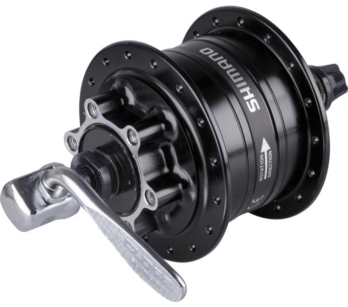 Shimano Dynamonaaf 32 fori HD-3D32 3 Watt per disco freno a 6-battiti Tensioner rapido nero