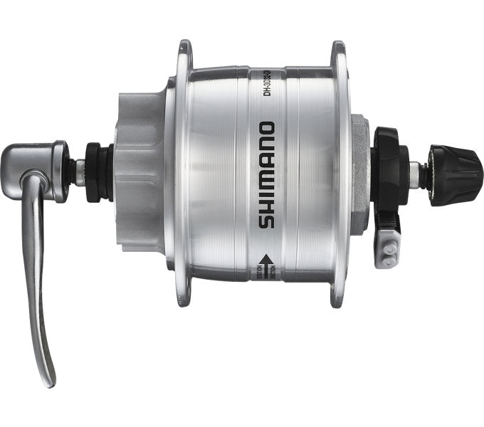 Shimano Dynamonaaf 36 Löcher HD-3D32 3 Watt für 6 Kämpfe Bremsscheibe Schnellfreisetzung Silber