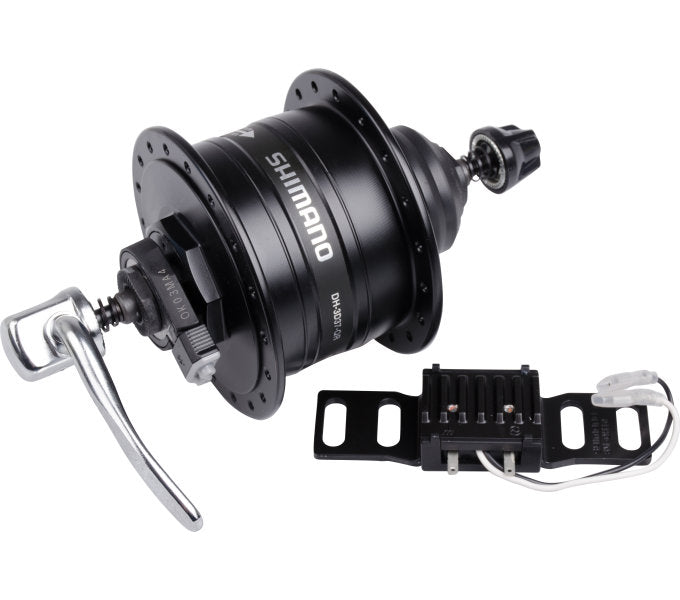 Shimano Dynamonaaf HD-3D37 3 Watt 32 Lach Center gespaarten Panner Black