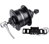 Shimano Dynamonaaf HD-3D37 3 Watt 32 Hole Center Lock Quick Panner Black