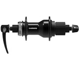 Shimano después del centro de 12 velocidades FH-QC500-MS-B Micro Spline CL 36 hoyos 141 mm de negro incorporado