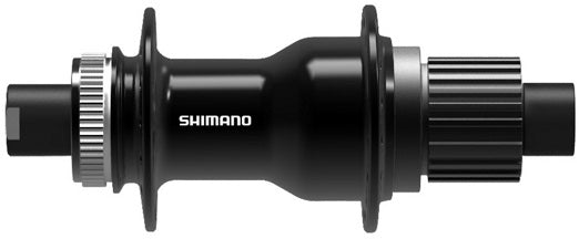 Shimano After Hub 12 Speed ​​FH-TC500-MS-A Micro Spline Cl 36 hål 142 x 12 tarmaxel svart