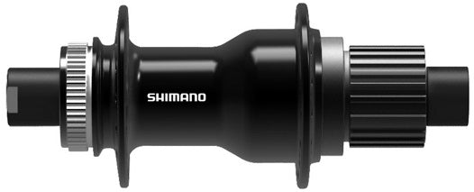 Shimano después del concentrador 12 velocidades FH-TC500-MSBA-A Micro Spline CL 36 HOJOS 148 x 12 Eje de luz Negro