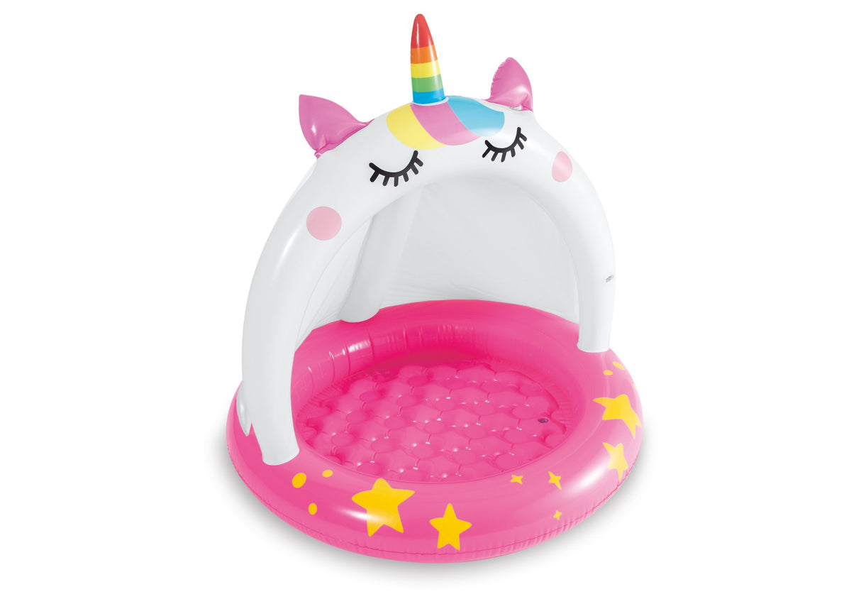 Intex 58438NP colección de set húmedo Caticorn Baby Natimming Pool 102x102 cm