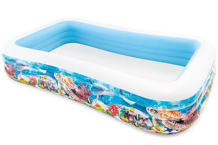 Intex grande piscine gonflable récif tropical