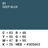 Superior background paper 01 deep blue 1.35 x 11 m