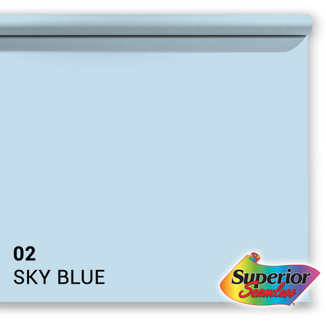 Papel de fundo superior 02 azul céu 1,35 x 11m
