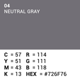 Superior background paper 04 neutral grey 1.35 x 11 m