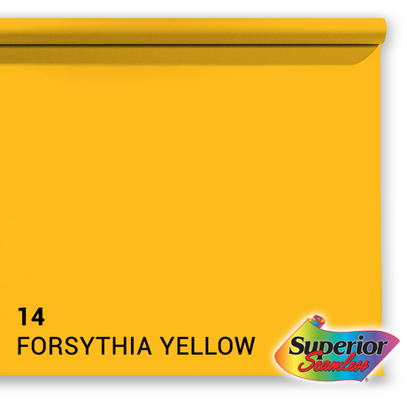 Vrhunski papir za ozadje 14 Forsythia Yellow 1,35 x 11m