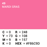 Superior background paper 49 Mardi Gras 1.35 x 11m