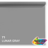 Superior background paper 71 lunar gray 1.35 x 11 m