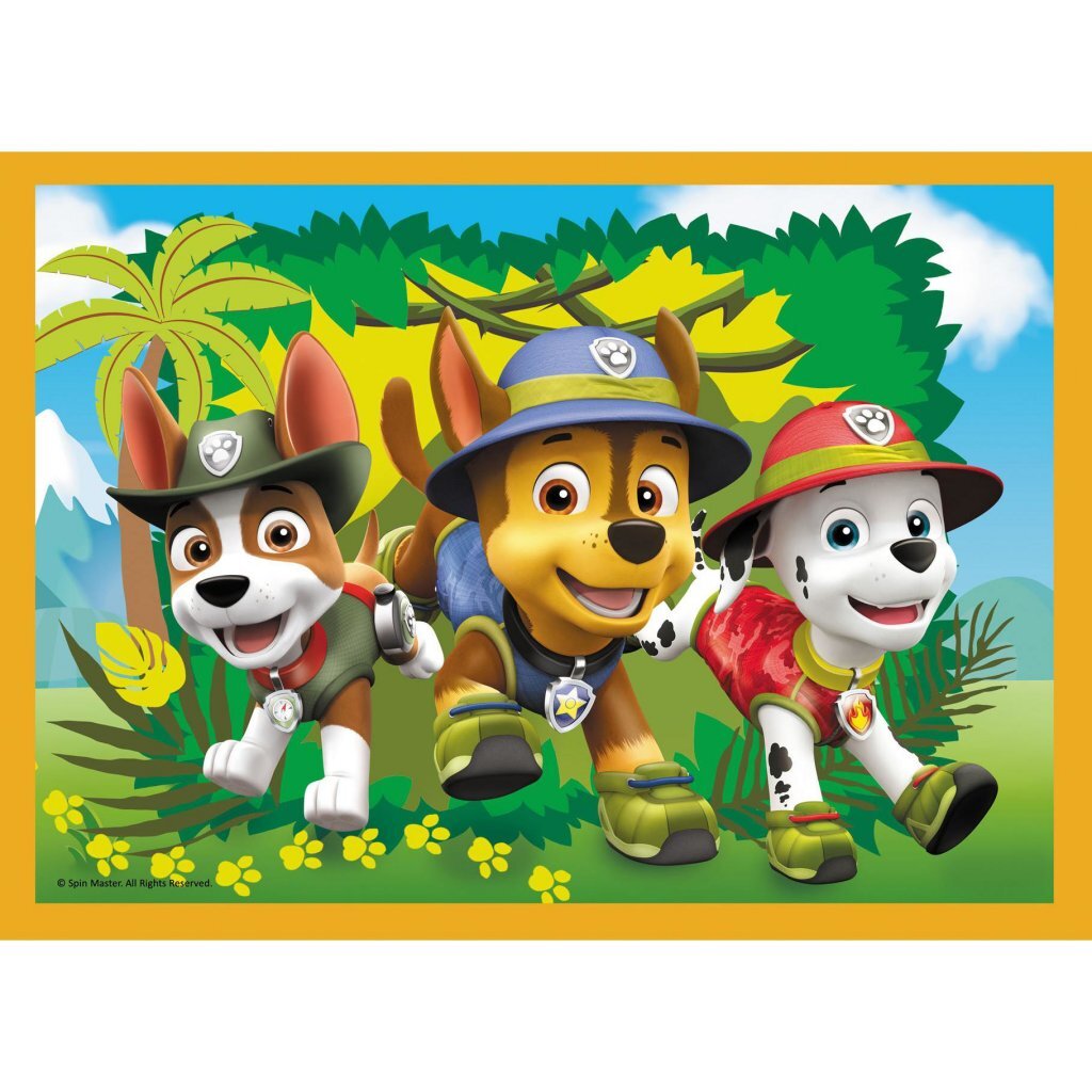 TREFL PAW Patrol 4in1 Puzzle 35-70 stykker