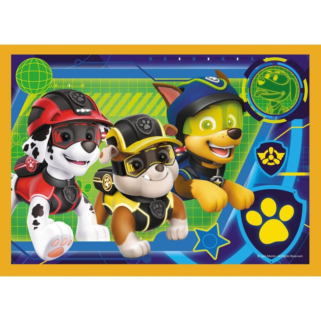 Trefl Paw Patrol 4in1 Puzzle 35-70 stykker