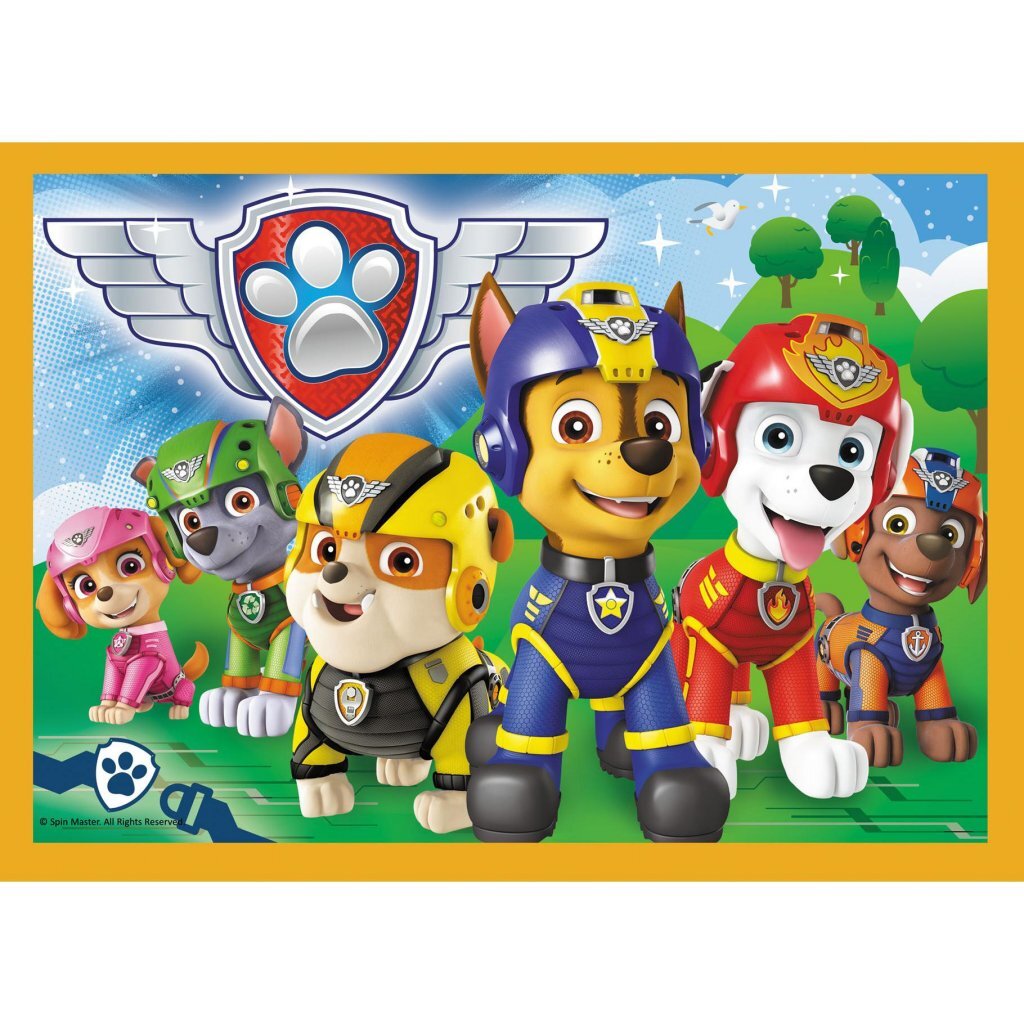 Trefl Paw Patrol 4in1 Puzzle 35-70 stykker