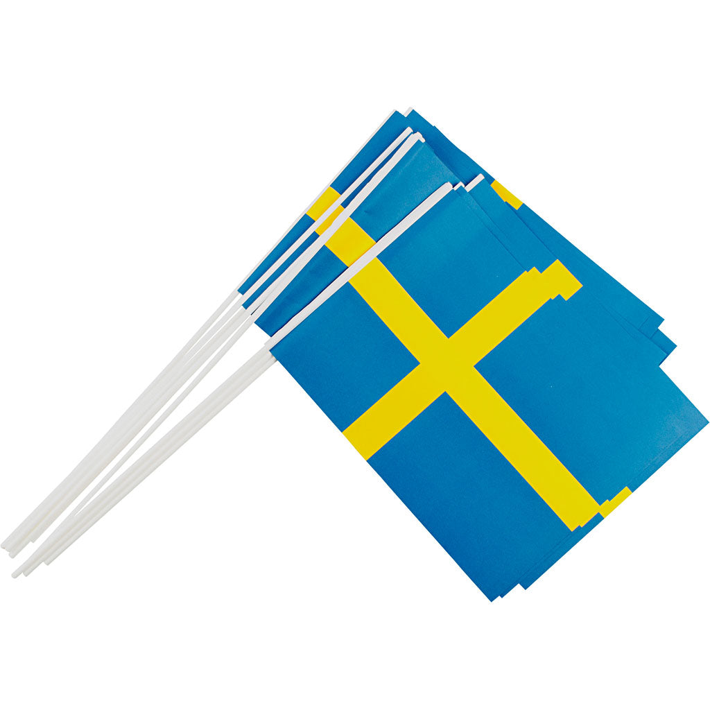 Https: www.cchobby.nl flags-size-20x25-cm-10-piece-1-box-sweden