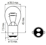 Bosma Lamp 6V-21 5W BAY15D