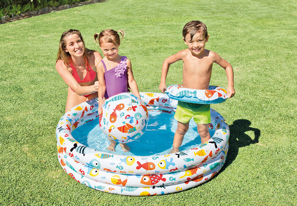 Intex Pineapple Swimming Pool Set