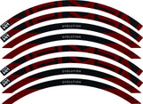 Newmen rim decal kit x.a.25