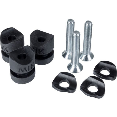 MIK SIDE studs - set of 3 - black