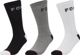 Fox head fox crew socks 3-pack