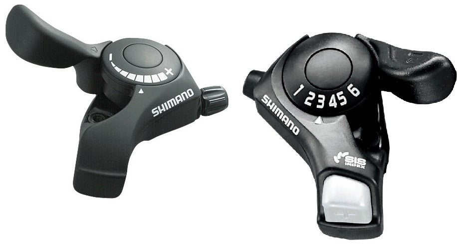 Shimano Dumbling Shift Right Set Turnier 3x6 Geschwindigkeit 1800 2050 mm schwarz