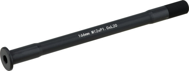 Blackheart rear axle through