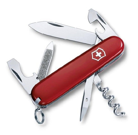 Victorinox kelių įrankių kišeninis peilis - 13 funkcijų - raudonas