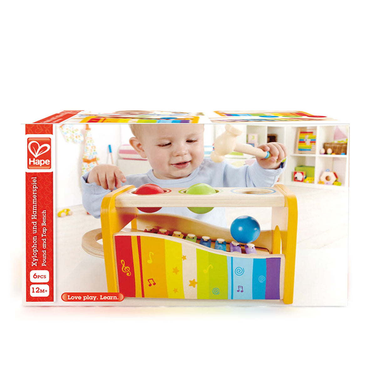 Hape Xylophon und Hammerspiel