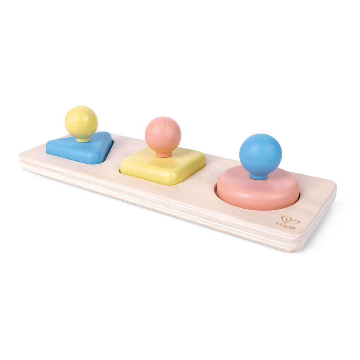 Hape montessori spiegel form pussel trä