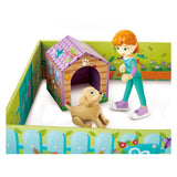 Hape chlupatý přítel Veterinární praxe Play Set